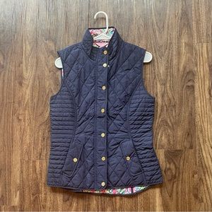 Lilly Pulitzer quilted puffer vest